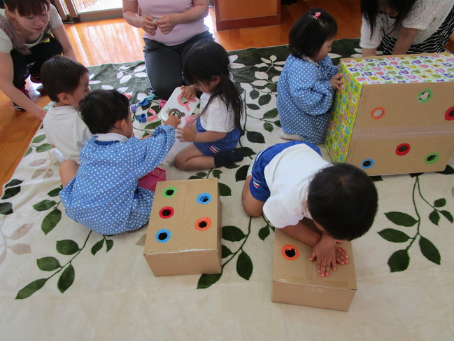 満3歳親子レクリエーション 遊びコーナー 学校法人 米子みどり学園 米子みどり幼稚園