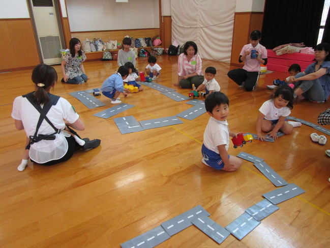 満3歳親子レクリエーション 遊びコーナー 学校法人 米子みどり学園 米子みどり幼稚園