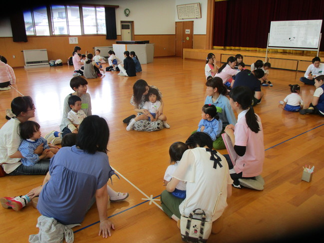 満３歳親子レクリエーション