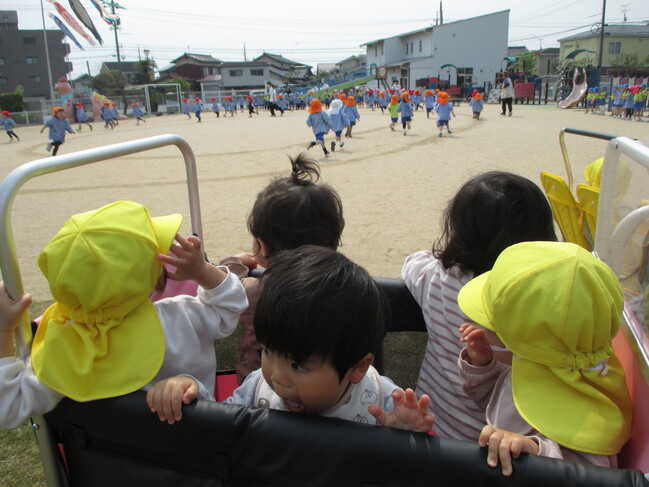０・１歳児