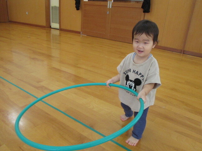 ０・１歳児クラスの様子