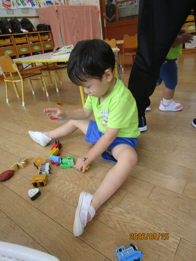2歳児クラスの様子