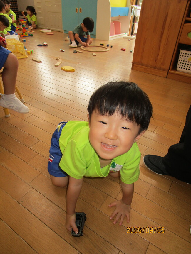2歳児クラスの様子