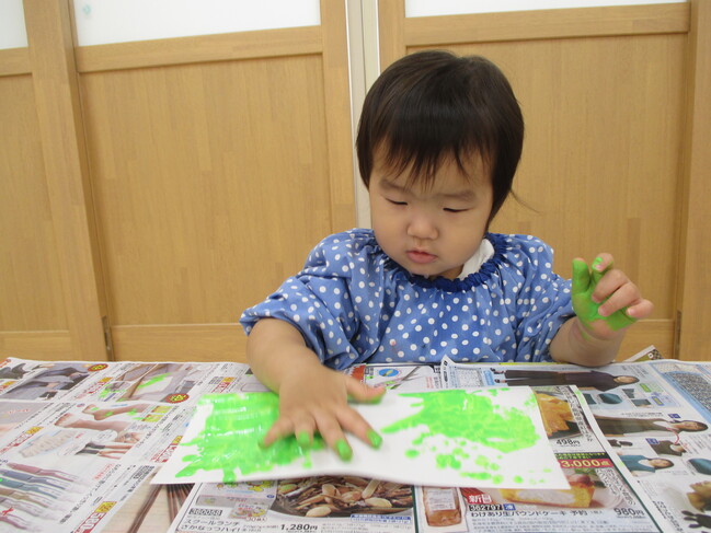 ０・１歳児の様子