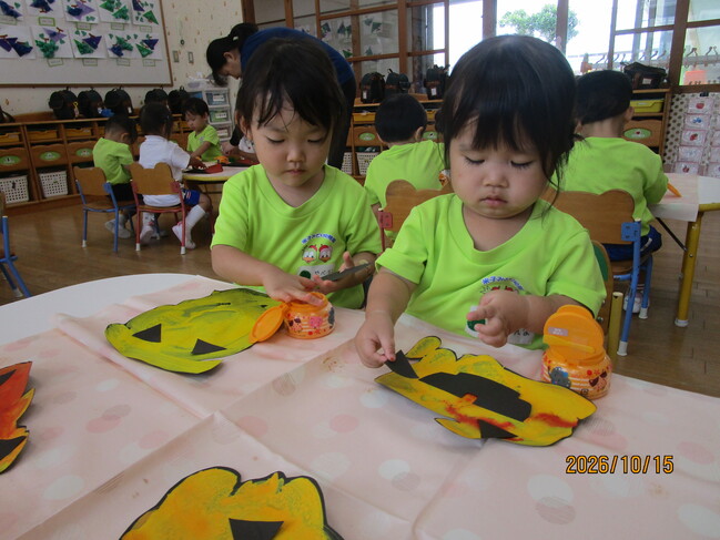 2歳児クラスの様子