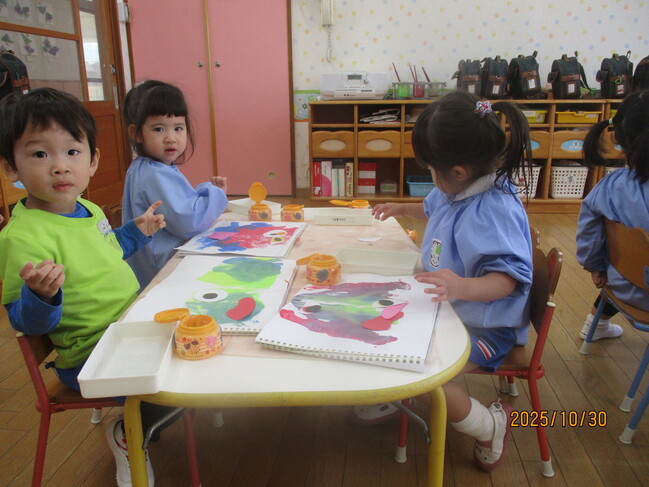 2歳児クラスの様子