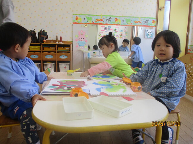 2歳児クラスの様子