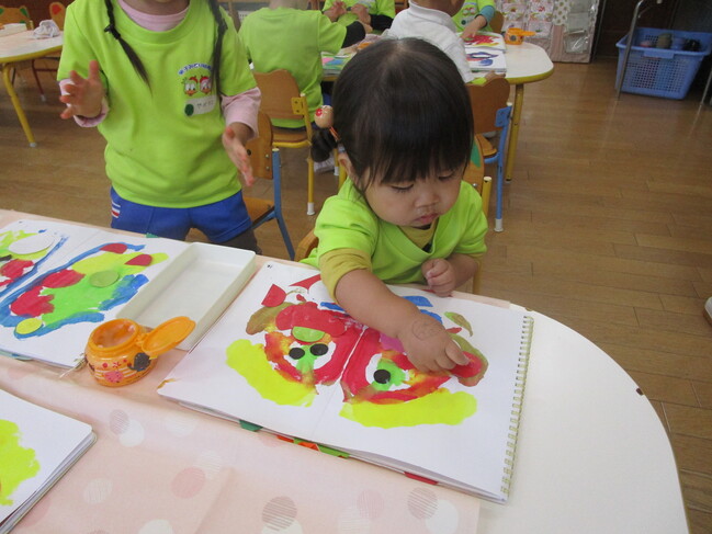 2歳児クラスの様子