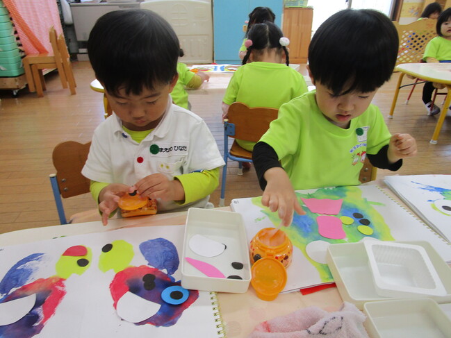 2歳児クラスの様子