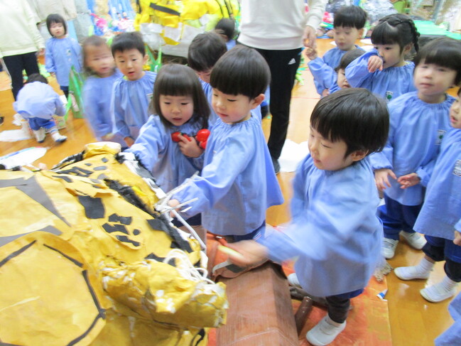 2歳児クラス「本日の活動」