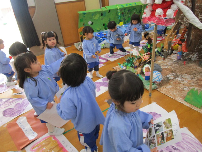 2歳児クラス「本日の活動」