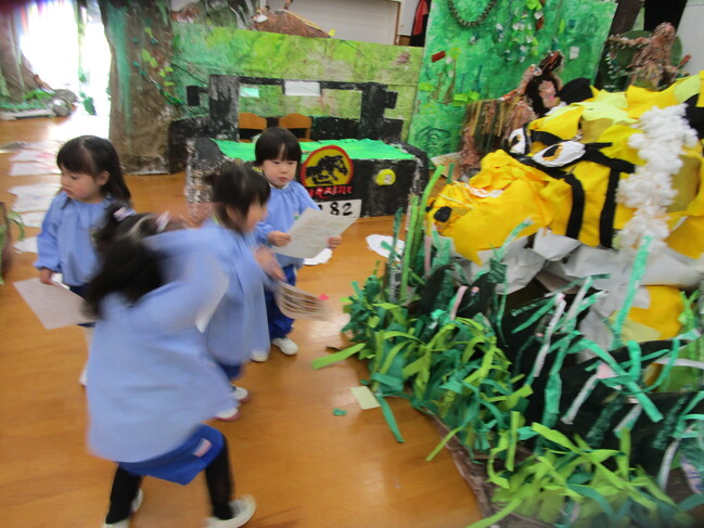 2歳児クラス「本日の活動」