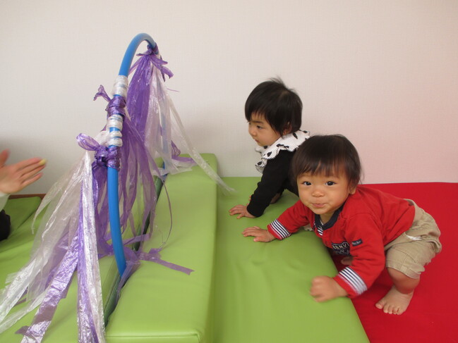 ０歳児の様子