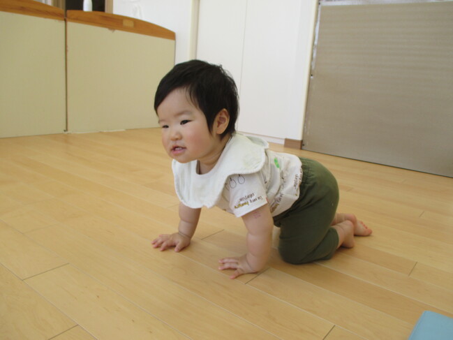 ０歳児の様子