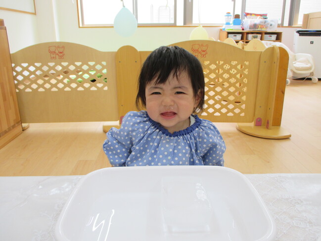 ０歳児の様子