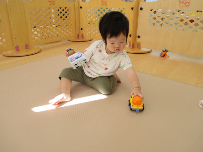 ０歳児の様子