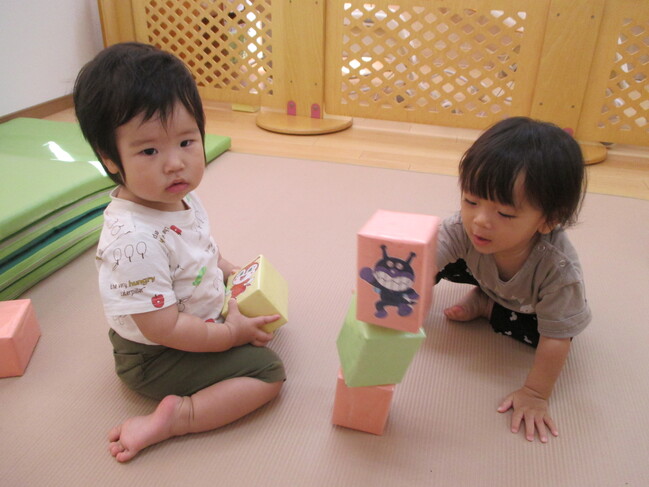 ０歳児の様子